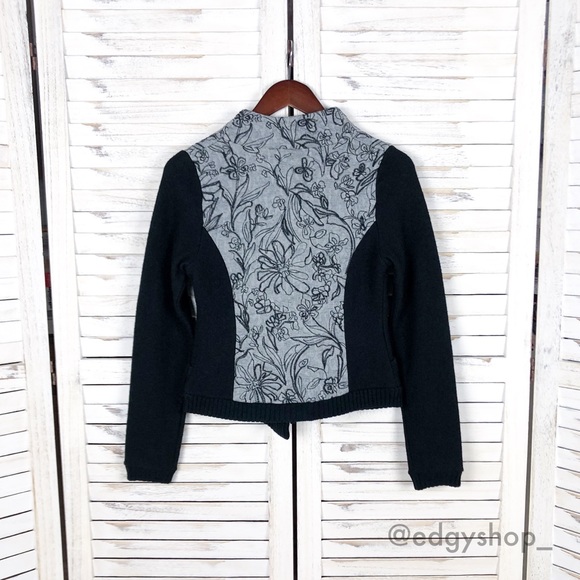 Anthropologie | Knitted & Knotted Bomber Jacket - Picture 3 of 8